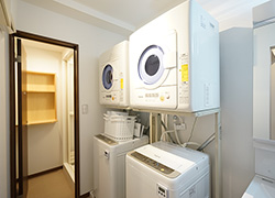 Laundry space.