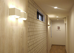 Lighting in the corridor is a human sensor