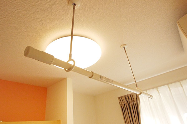 All rooms have indoor drying pole