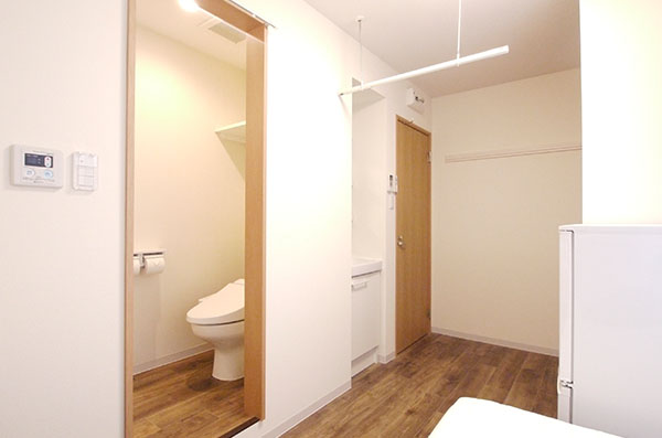 Room No. 204 has a shower room, wash basin, toilet.