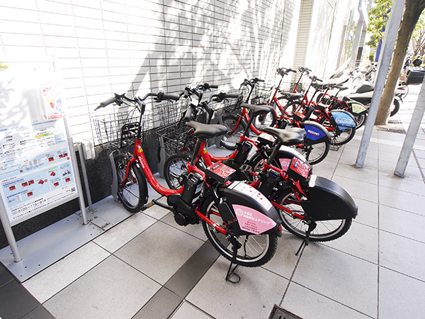 Convenient Chuo Ward community cycle