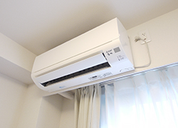 Air conditioning for all room.