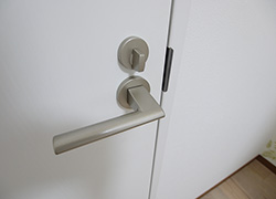 Lock for each private spaces.