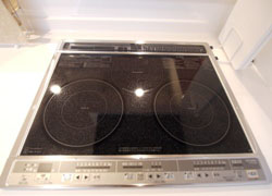 induction heating for easy cleaning