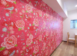 wallpaper is produced overseas